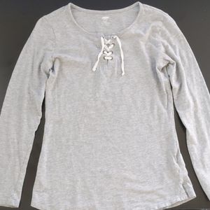 Gray Long Sleeve Shirt